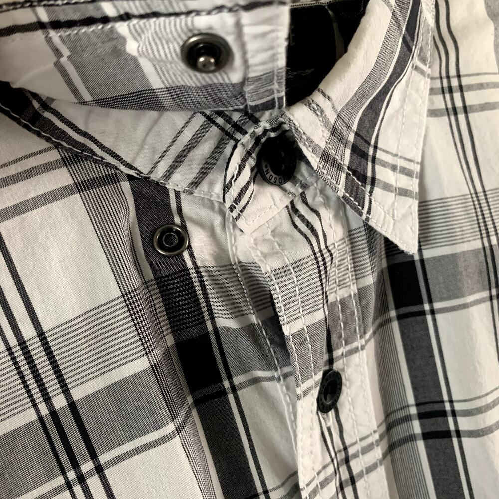 Harley Davidson Shirt Men's XL Plaid Willie G Skull Long Sleeve Button Down - Picture 9 of 10